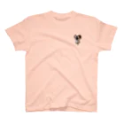 エレファント先生と虹色こどもたちのキャバリアのしーちゃん One Point T-Shirt