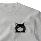 lblのしてやったり！！の顔した猫 One Point T-Shirt