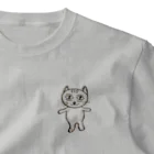 チャッキーのねこ ワンポイントTシャツ