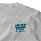 chataro123の弁護士(Lawyer: Defender of Rights) ワンポイントTシャツ