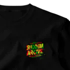 Riddim AirchiveのRiddim Arcive ロゴデザイン ワンポイントTシャツ