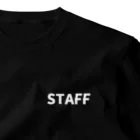 ノアの鳩胸公式SHOPのSTAFF ワンポイントTシャツ