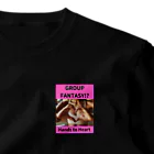 Koji_YamanouchiのGROUP FANTASY(Hands to Heart)やまぴーデザインオリジナルTシャツ ワンポイントTシャツ