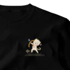 Nhat markの12星座猫 射手座♐️ ワンポイントTシャツ