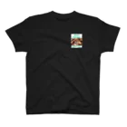 Koji_YamanouchiのGROUP FANTASY(Hands to Heart)やまぴーデザインオリジナルTシャツVol.2 ワンポイントTシャツ