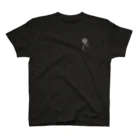 BlackWidowのHook-Logo-Gray ワンポイントTシャツ