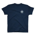 【公式】青のりのカメセ水産のカメセのあおのり　ロゴ　ホワイト　① ワンポイントTシャツ