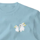 虹色PLUSのウサたまごちゃん One Point T-Shirt