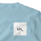 Un_windのUn_Tシャツ One Point T-Shirt