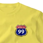 Shop Morinokiのborn in 99 ワンポイントTシャツ