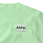 penguininkoのSpheniscus Quartet ワンポイントTシャツ