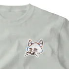 TOGのねこ ワンポイントTシャツ