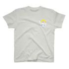 OMAME inc.のPOKU&CHIN：カラー One Point T-Shirt