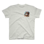 ねこねこねこんの猫が消防士 One Point T-Shirt