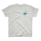 kujiranomoriの【パステルロゴ】くじらのもりグッズ One Point T-Shirt