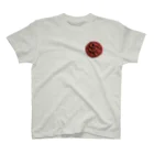 アニマル四字熟語の赤龍　REDDORAGON　" 燃える赤龍 " One Point T-Shirt