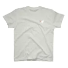 inae-doのワンポイント朱鷺ー白 One Point T-Shirt