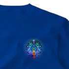 💖宇宙整体♪🌈♪こころからだチャンネル♪💖の宇宙曼荼羅　うまくいくミラクルversion One Point T-Shirt