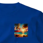 keystoneのAt the beach ワンポイントTシャツ