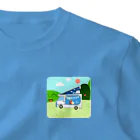 Fortune Campers そっくの雑貨屋さんのさおりんごちゃんのさおりん号でキャンプ気分 ワンポイントTシャツ