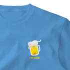 hiropo3のねこ泡ビール One Point T-Shirt