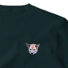 雑種犬を崇めよの鋭い眼光 One Point T-Shirt