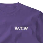 T-ShhhのW.T.W(With the works) ワンポイントTシャツ
