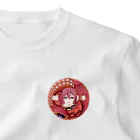 個人Vtuberテンタクル七海ショップSUZURI支店のまんまるテンタクル七海 ワンポイントTシャツ