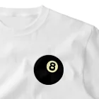 脂身通信Ｚの8-ball♪単体♪221202 One Point T-Shirt