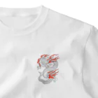 Siderunの館 B2の白龍 (線画) One Point T-Shirt