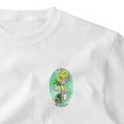 MoChi_Megのイカパイナポー=Ika&Pineapple One Point T-Shirt