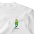 j8ie de vivre♪のコザクラインコ　タイガーチェリー ワンポイントTシャツ