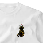 lag_to_ligの丸顔サビ ワンポイントTシャツ