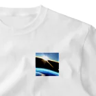 dolphineの宇宙へGo! ワンポイントTシャツ