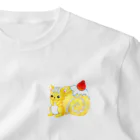 satoayaのアニマルカフェのフードアニマル　ロールケーキリス One Point T-Shirt