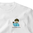 ぺんぎん24のベイクドモチョチョ(カラー) ワンポイントTシャツ