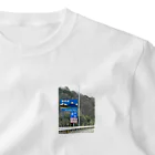 nexco大好き人の東名高速道路愛知県・静岡県境の標識 One Point T-Shirt