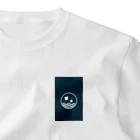 satoharuの千鳥と青海波(白抜き） One Point T-Shirt