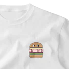 charlolの🍔ハンビーちゃん ワンポイントTシャツ