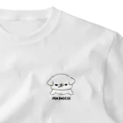 スイカのイラストショップのムキッ歯！ペキニーズ！ One Point T-Shirt