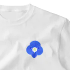 しぜんとあそんでるののオオイヌノフグリよく見てみた One Point T-Shirt