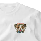 猫のきぬくんのお店のれおまるくん　LINEスタンプイラスト One Point T-Shirt