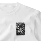 kero-spider　のkero-spider black&white One Point T-Shirt