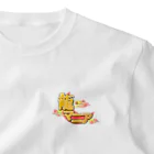 龍マニアshopの和柄龍マニアロゴ ワンポイントTシャツ