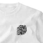 KURODA DESIGNsのさかなの群れ ワンポイントTシャツ
