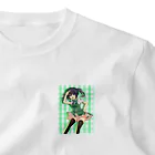 のだまクリエイターズらぼの緑ちゃん ワンポイントTシャツ