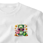 癒しの部屋のお金大好き君 ワンポイントTシャツ