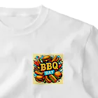 uhrsiyのBBQ DAY One Point T-Shirt