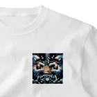 syuurviveの宇宙飛行士の戯れ ワンポイントTシャツ