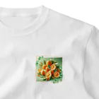 終わらない夢🌈のオレンジ🍊✨ ワンポイントTシャツ